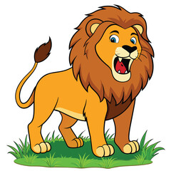 Illustration of a lion