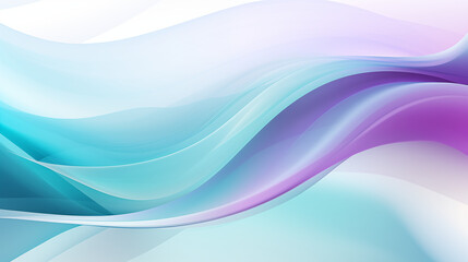 Naklejka premium Abstract Image Pattern Background, Smooth, Flowing Lines in Shades of Teal Lavender, Texture, Wallpaper, Background, Cell Phone Cover and Screen, Smartphone, Computer, Laptop, 16:9 Format - PNG