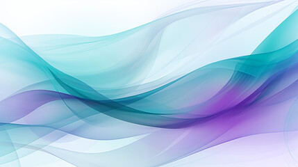 Abstract Image Pattern Background, Smooth, Flowing Lines in Shades of Teal Lavender, Texture, Wallpaper, Background, Cell Phone Cover and Screen, Smartphone, Computer, Laptop, 16:9 Format - PNG