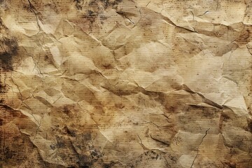 Crumpled piece of paper. Textured paper. Crumpled piece of paper wallpaper.