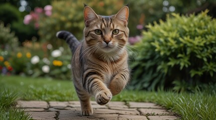 Obraz premium Cat looking at the camera