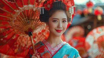 geisha gracefully performs traditional dance, embodying elegance and beauty a portrayal of japanese art and entertainment