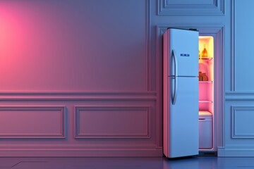  Open Refrigerator Or Fridge Door