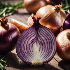 red onion and onion