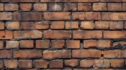 Obraz premium Background texture of old brick wall 