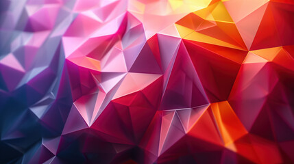 Obraz premium Modern 3D design featuring a dynamic geometric pattern