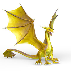 Fototapeta premium ドラゴン 3DCGレンダリング