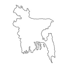 Bangladesh map