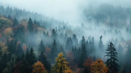 Autumnal colors in the region of Kranjska Gora, Slovenia