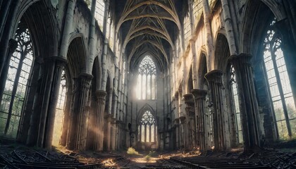 Fototapeta premium Ghostly cathedral