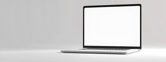 laptop isolated on white