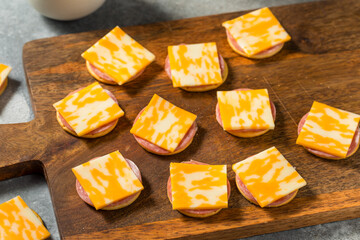 Gourmet Cheese Meat and Crackers