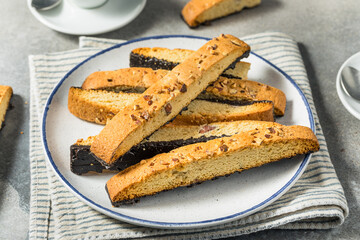 Chocolate and Almond Biscotti Pastry