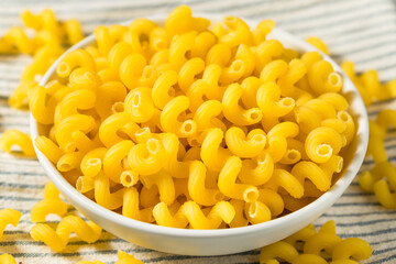 Dry Yellow Italian Cavatappi Pasta