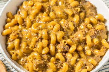 Homemade Chili Mac and Cheese Bake