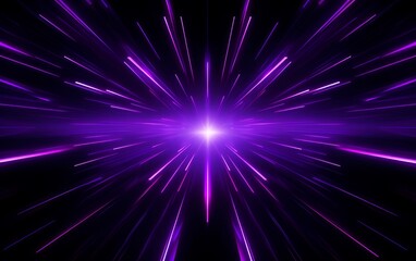 Naklejka premium Pop art retro comic background. Sunburst with rays.