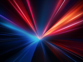 Pop art retro comic background. Sunburst with rays.