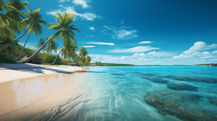 beach with palm trees beach with palm trees beach