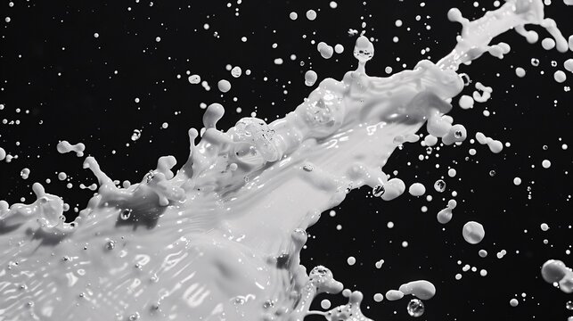 splash of mlik