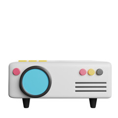 Fototapeta premium Projector Device Actor