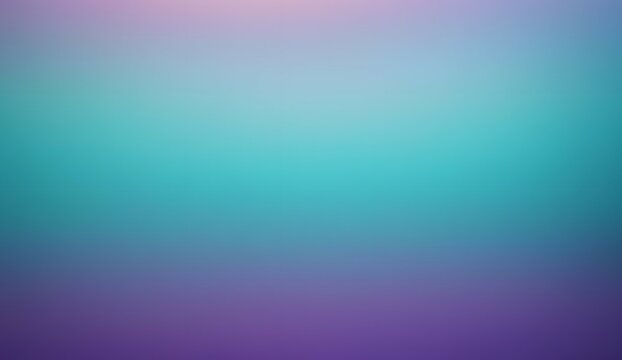 Turquoise and purple abstract gentle blurred grainy gradient background wallpaper