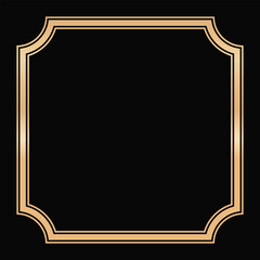 Decorative lines borders, Luxury design elements, Gold Frames Designs