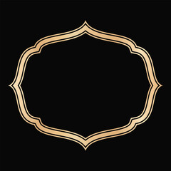 Decorative lines borders, Luxury design elements, Gold Frames Designs