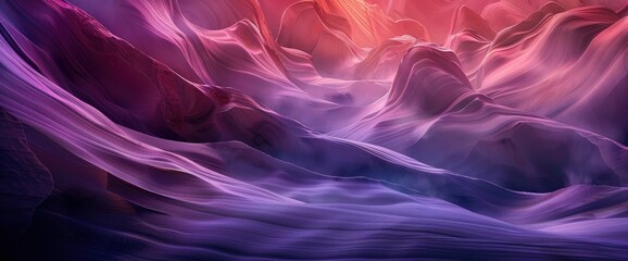 Abstract Canyon With Vibrant, Layered Rock Formations And Textures, Background