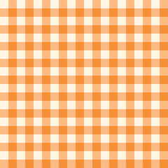 Cute fashion seamless pattern in style of picnic. Scottish tartan Vichy plaid graphic texture for fabric, wrapping paper, package, banner, card. Classic textile print imitation vector background.