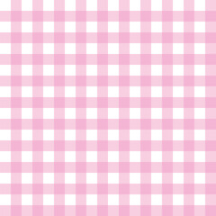 Cute fashion seamless pattern in style of picnic. Scottish tartan Vichy plaid graphic texture for fabric, wrapping paper, package, banner, card. Classic textile print imitation vector background.