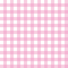 Cute fashion seamless pattern in style of picnic. Scottish tartan Vichy plaid graphic texture for fabric, wrapping paper, package, banner, card. Classic textile print imitation vector background.