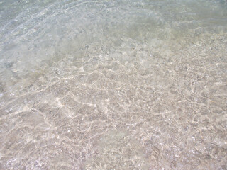 beautiful sea water surface as background