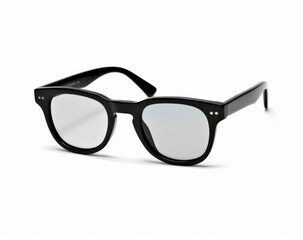 Fototapeta premium Fashion eyeglasses on white background