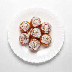 Top view of Indian Sweet 