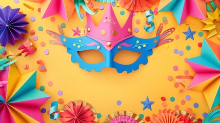 Fototapeta premium Creative greeting cards blank template illustration of Kwanzaa, designed with 3D styles and elements of cultural heritage, and big copy space in the center for text