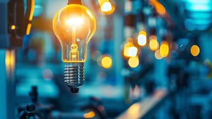 Operational excellence concept Productivity with excellence process Industrial management in efficiency and efficient process Lean cost and  productivity growth Process of continuous i : Generative AI