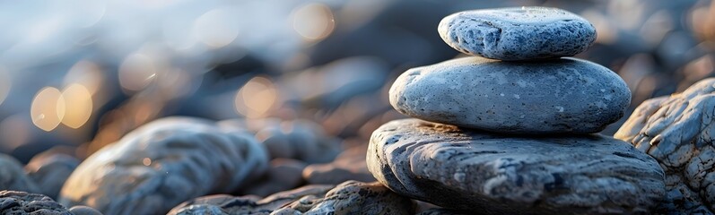 balancing stone background