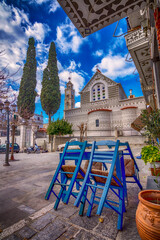 Photos from various tourist spots around the Greek island of Chios