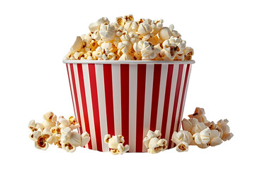 Popcorn bucket transparent background. PNG