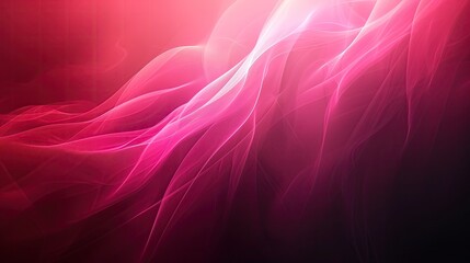 Pink Red Gradient Energy Pattern Abstract Artwork Background Concept, Web Graphic Wallpaper, Digital Art Backdrop