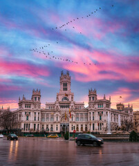 Photos from various tourist spots around Madrid the capital of Spain