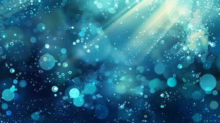 Ocean Depths Abstract Background