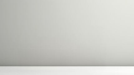 Minimalist empty gray wall background with white baseboard and shadow. Perfect for text overlay, web design, or graphic projects.