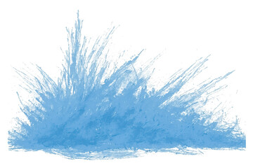 Blue Paint Splash