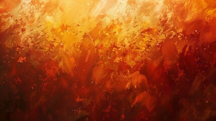 Autumn Forest Abstract Background