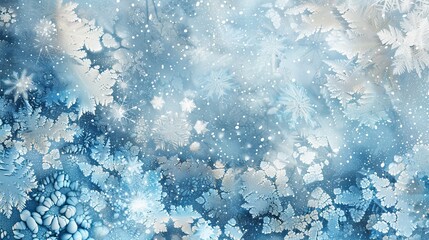 Winter Wonderland Abstract Background