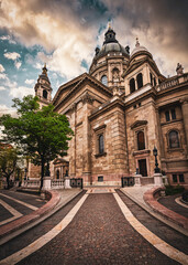 Obraz premium Photos from various tourist spots in capital of Budapest Hungary