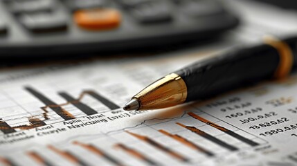 Corporate Business and Finance Background: Clear and Polished Look