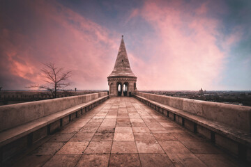 Photos from various tourist spots in capital of Budapest Hungary