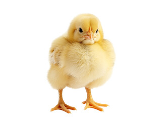 Fototapeta premium baby chicken on isolated background 